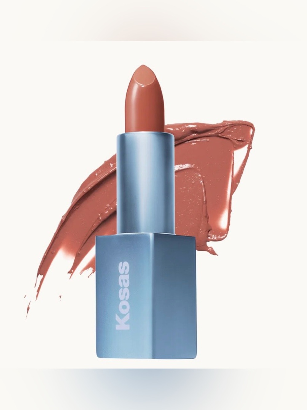 Kosas Weightless Lip Color Nourishing Satin Lipstick High Cut WARM ROSY PINK